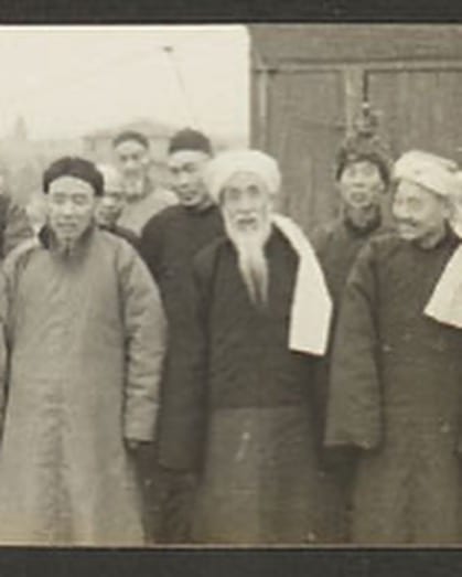 Grupo de chineses muçulmanos